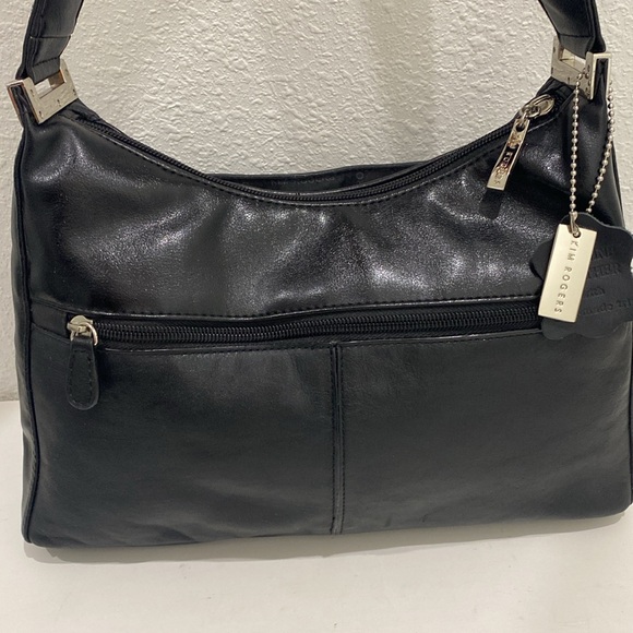 Faux Leather Kim Rogers Black Purse Kim Rogers Black And Tan Faux